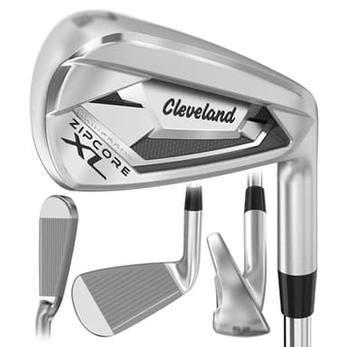 Cleveland Golf Zipcore XL Iron Set, Graphite, Regular, 5-PW/GW, Right Hand