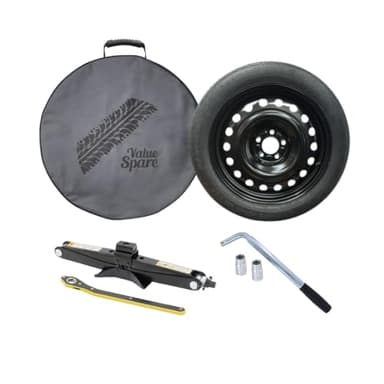 Spare Tire Kit Options For All 2017-2026 Tesla Model 3 Incl. Performance Models - Include Tire Changing Kit Plus Storage Case