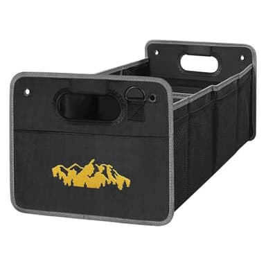 Car Trunk Organizer for Subaru Outback Crosstrek Forester Ascent Impreza WRX Legacy Accessories, Car Trunk SUV Accessories for Men & Women, 600D Oxford Polyester Trunk Storage Organizer Box (ORANGE)