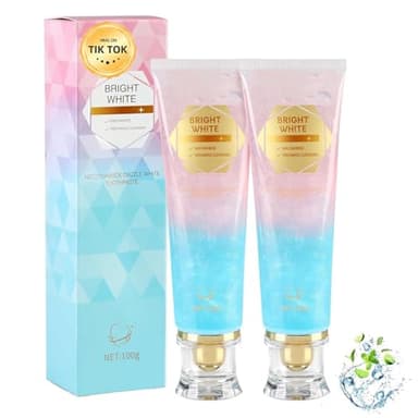 2PC Niacinamide Whitening Toothpaste, Niacinamide Intensive Whiten-ing Toothpaste, Triple Whitening Niacinamides Intensive Toothpastes, Gentle Mint, Fresh Breath, Remove Tooth Stains