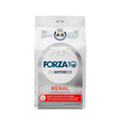 Forza10 - Cat Food, Limited Ingredient Cat Food for Kidney Support, Non-GMO, Fish Flavor, Crafted for Adults, (3.3 lb)