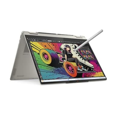 Lenovo Yoga 7 2-in-1 Laptop / 14" 1920x1200 Touch / 8 Cores AMD Ryzen AI 7 350 AMD Radeon 860M Graphics / 16GB LPDDR5 2TB NVMe SSD/Backlit Keyboard IR Camera Fingerprint Wi-Fi 7 / Win11 Home