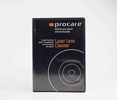 ProcareSelect Laser Lens Cleaner, Ideal for CD Player, DVD Player, Optical Disc Drive, Safe and Effective 6 Brush Dry System