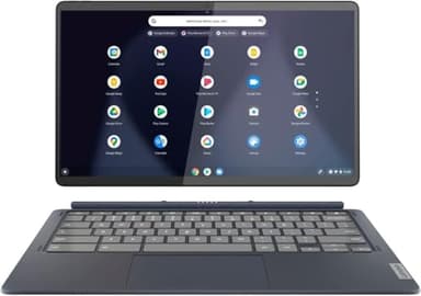Lenovo IP Duet 5 13Q7C6 | 13.3" FHD OLED Touchscreen Chromebook | Qualcomm Snapdragon 7c G2 | 4GB LPDDR4x RAM | 128GB eMMC | Abyss Blue | Chrome OS (Renewed)