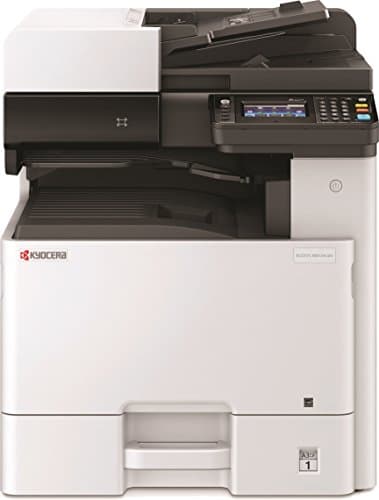 Kyocera 1102P42US0 Model ECOSYS M8124cidn Color A3 MFP Multi-Function Laser Printer (Print/Scan/Copy/Fax), 24 ppm Color, Resolution 600 x 600 dpi Up To Fine 1200 x 1200 dpi, Duplex, HyPAS Capable