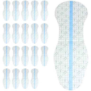 Waterproof Swimming Pads for Women – 20 PCS, Skin-Friendly PU Film & Cotton Core, Protective Private Stickers for Swimsuits, Lingerie, Water Parks, and Swimming