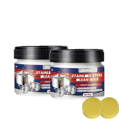 Hgdomg Stainless Steel Scratch Remover Stainless Steel Scratch Repair Kit(2PCS)