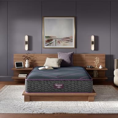 Beautyrest World Class Level Three Medium 13" Hybrid Mattress - King Size - Durable Support, Pressure Relief, Cooling, Motion Separation; CertiPUR-US, 100 Night Sleep Trial and 10 Year Warranty