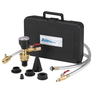 UView 550000 Airlift Cooling System Leak Checker and Airlock Purge Tool Kit, OEM Approved, Universal Connectors, Minimum 90 PSI/60 Bar, Used for Leak Detection, Purging Airlocks, A/C System Refill