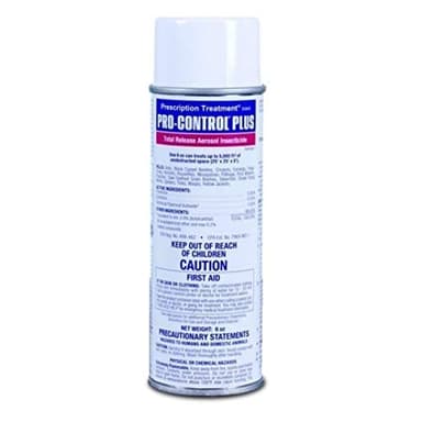 BASF PT Pro-Control Plus Total Release Formula 2 Insect Fogger, Fast Acting Aerosol Killer for Crawling & Flying Pest Control, 6 oz
