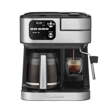 Cuisinart Coffee Center Barista Bar 4-in-1 Coffee Maker, Single-Serve Pods Compatible, Coffeemaker, Three Brewing Sizes, SS-4N1NAS, Black
