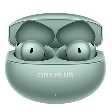 OnePlus Buds 4 Bluetooth Wireless Earbuds, Zen Green, E513A, in-Ear, True Wireless with Active Noise Cancellation