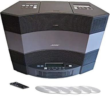 Bose Acoustic Wave Music System and 5-CD Multi Disc Changer II - Graphite Grey (Black)