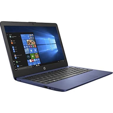 HP Stream 11.6-inch HD Laptop, Intel Celeron N4000, 4 GB RAM, 32 GB eMMC, Windows 10 Home in S Mode with Office 365 Personal for 1 Year (11-ak0010nr, Royal Blue)