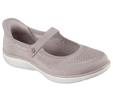 Skechers Women's Hands Free Slip-ins On-The-Go Flex Radiant - Estel, Taupe, 6