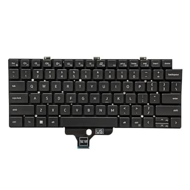 Replacement Keyboard for Dell Latitude 5320 2-in-1 5330 5340 7320 2-in-1 7330 Series Laptop US Layout with Backlit Keyboard 18YPJ 018YPJ