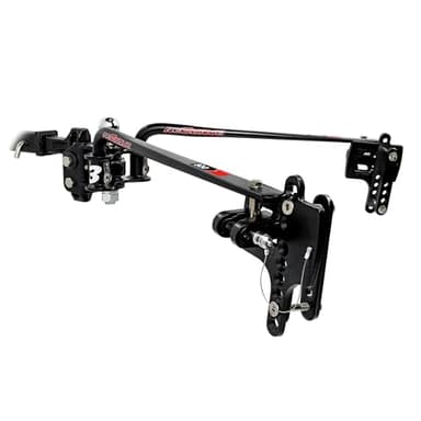 Camco Eaz-Lift ReCurve R3 800lb Camper/RV Weight Distribution Hitch - Features Adjustable Sway Control & Includes 2-5/16" Hitch Ball w/15,000lb Max Rating - 1000lb Max Tongue Weight Rating (48782)