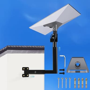 Starlink Mount, Telescoping Gen 3 Starlink Wall Mount, Starlink Standard Mounting Kit-Include Starlink Gen 3 Pipe Adapter