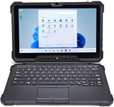 Dell Latitude 7212 Rugged Extreme Tablet PC, 11.6" FHD Touch, i7-8650U up to 4.2GHz, Outdoor-Readable, 16GB RAM, 512GB SSD, USB-C, 4G LTE, Dedicated GPS, Detachable Keyboard, Windows 11 Pro (Renewed)