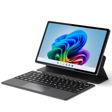 jumper 2-in-1 Laptop/Tablet（2025）,4-core N150, 12GB DDR5 RAM 512GB SSD, 12 Inch 2K FHD IPS Touchscreen,Windows11 Tablet with Magnetic Keyboard, 2 Stereo Speakers,for Student Back to School