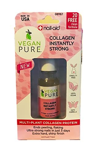 VEGAN PURE - COLLAGEN INSTANTLY STRONG, Clear