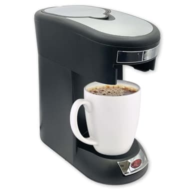 Café Valet Single Serve Coffee Maker, Brews 10 Ounces of Coffee or Hot Water, Compatible with Café Valet Coffee Packs