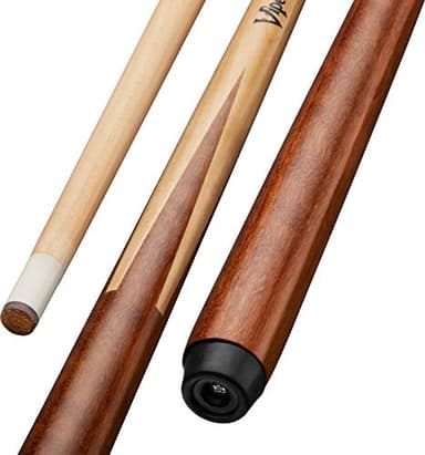 Viper by GLD Products Commercial/House 57" 1-Piece Canadian Maple Billiard/Pool Cue, 20 Ounce, Brown