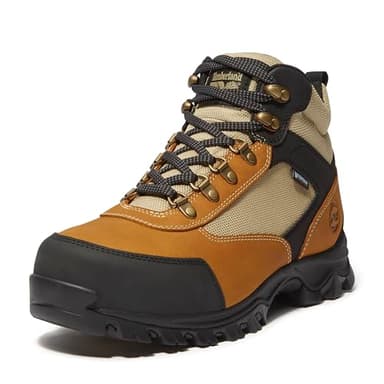 Timberland PRO Men's Keele Ridge Steel Safety Toe Waterproof Industrial Hiker Work Boot, Wheat, 9M US