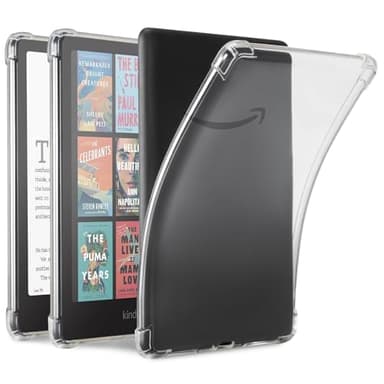 iDLEHANDS Clear Case for 7" All-New Kindle Paperwhite 12th Gen 2024 & Kindle Colorsoft Signature Edition (2024 Release) - Ultra Slim Soft TPU Transparent Cover & Lightweight, Clear