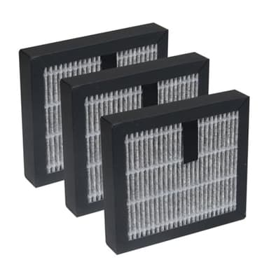 PUREBURG GP5212 Replacement Filter Compatible with Philips GoPure GP5212 Car Air Purifier, HEPA Activated Carbon 2-in-1,3-Pack