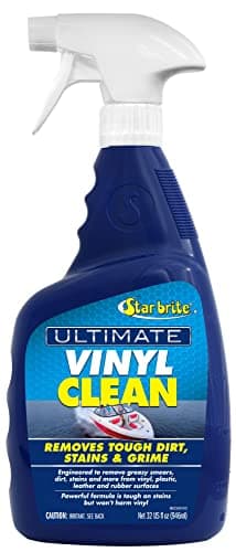 STAR BRITE Ultimate Vinyl Clean Spray - Multi-Surface Cleaner for Auto, RV, Home & Boat Upholstery - Vinyl, Rubber, Leather, Plastic + Interior & Exterior Trim 32 OZ (096232)
