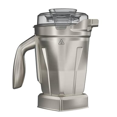 Vitamix 48-Ounce Stainless-Steel Blender Container with SELF-DETECT, Dishwasher-Safe, BPA-Free Clear Lid, Laser-Cut Stainless-Steel Blades, Compatible with All Full-Size Vitamix Blenders