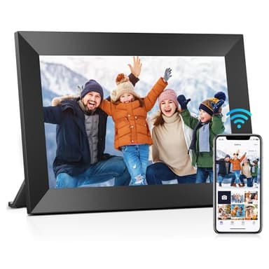 Uhale 10.1" Digital Picture Frame with 32GB Storage Support SD Card, Electronic Photo Frames with 1280x800 HD IPS Touch Screen, Instantly and Securely Share Memories, Send Wishes from Anywhere