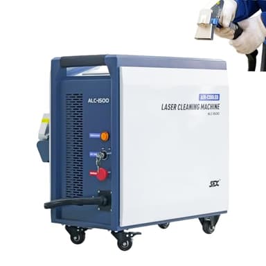 WTTTOOLS 1500 W Laser Cleaning Machine Continuous Laser Cleaner 250mm Wide Scan Width 220V Portable Handheld Rust Removal IOT Technology for Metal Rust Oil Painting Coating Class 1 0.39mW