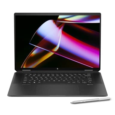 HP Spectre x360 16" 2-in-1 Business Laptop with Stylus, Intel 16-Core Ultra 7 155H, 16GB RAM, 1TB SSD, 2560×1600 120Hz Touch, 9MP Cam, Backlit KB, Thunderbolt 4, FP Reader, Win 11 Pro (Renewed)