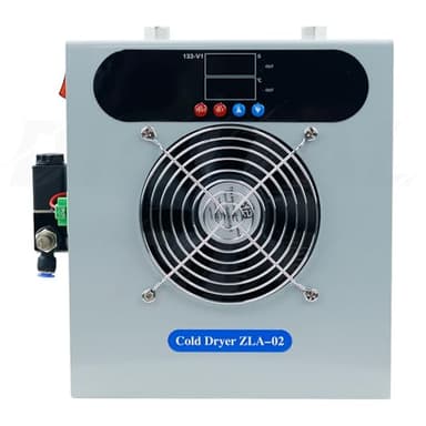 MKPARTY Refrigerated Dryer, Small Air Compressor Freeze Dryer, Compressed Air Dryer Cooling of The Water Removal Filtration and Oxygen Chamber