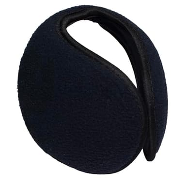 TOP HEADWEAR Winter Fleece Ear Muffs Cozy Ear Warmer Cover, Earmuff Navy