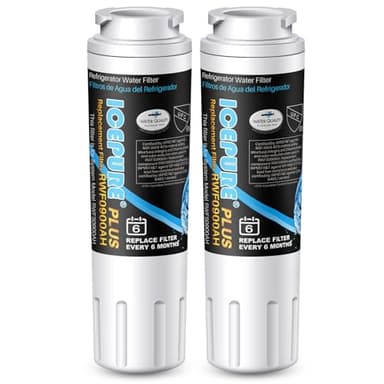ICEPURE PLUS NSF/ANSI 53 Certified UKF8001 Refrigerator Water Filter Compatible with Maytag UKF8001, UKF8001AXX, UKF8001P, Whirlpool 4396395, 469006, EDR4RXD1, EveryDrop Filter 4, 2PACK