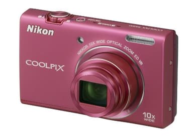 Nikon COOLPIX S6200 Compact Digital Camera - Pink (16MP, 10x Optical Zoom) 2.7 inch LCD
