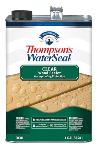 Thompson's WaterSeal Clear Wood Sealer, Clear, 1 Gallon