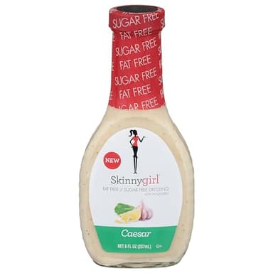 Skinnygirl Sugar Free Gluten Free Salad Dressing, Caesar, 8 Ounce