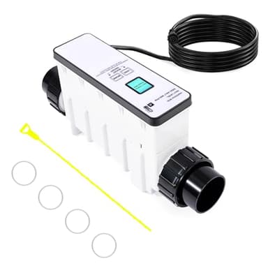 Upgraded EC-520554 Salt Cell Chlorine Generator Compatible with Pentair Intellichlor IC20 Saltwater Chlorinator for 20000 Gallon Water Automation System