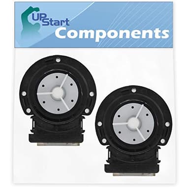 2-Pack 4681EA2001T Washer Drain Pump Motor Replacement for LG Washing Machines - Compatible with Part Number AP5328388, 4681EA1007G, 2003273, 4681EA1007D, 4681EA2001D, 4681EA2001N, 4681EA2001U