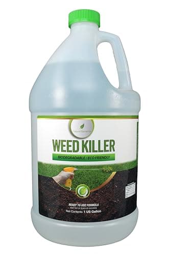 Natural Elements Weed Killer | Pet Safe, Safe Around Children | Natural Herbicide (1 Gallon)