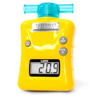 OXYGEN Analyzer by FORENSICS | 0%-100% with 0.1% resolution | Scuba, Nitrox, Divers | Water Resistant Case |