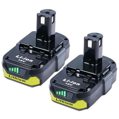 ULDERTRA 2-Pack 3.0Ah Replacement Batteries for Ryobi 18V Tools – Extended Power and Reliability