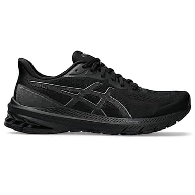 ASICS Women's GT-1000 12 Shoes, 8, Black/Carrier Grey