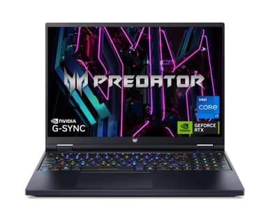acer Predator Helios 16 Gaming Laptop | Intel Core i7-13700HX | NVIDIA GeForce RTX 4060 | 16" 2560 x 1600 165Hz G-SYNC | 16GB DDR5 | 1TB Gen 4 SSD | Killer Wi-Fi 6E | Copilot Enabled | PH16-71-71AV