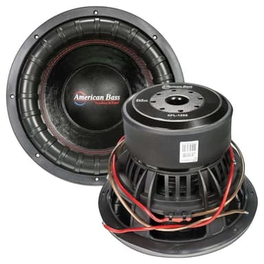 American Bass XFL 12" 2 Ohm 3000 Max Watts Car Subwoofer