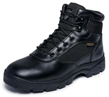 Skechers Men's Work Wascana-Benen Boot, Black, 9.5